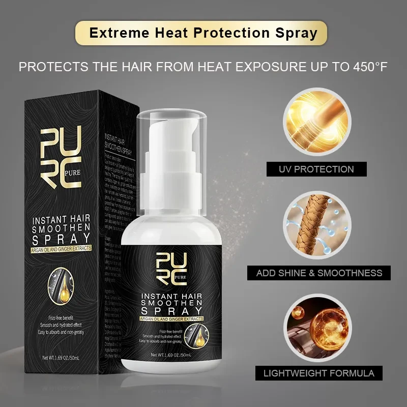 Fluffy Disposable Hair Spray To Improve Frizz