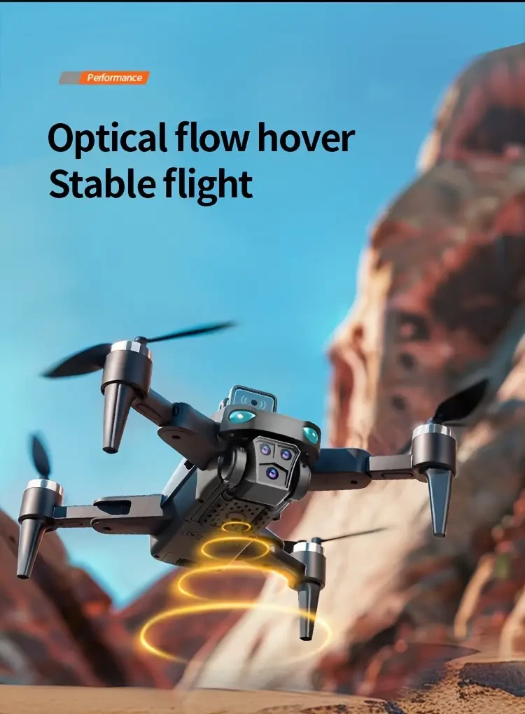 FYRC M20 High-Power Brushless Drone with Dual Cameras, Optical Flow Stabilization, 360 Flips, Foldable Design - Perfect for Aerial Photography & Outdoor Adventures