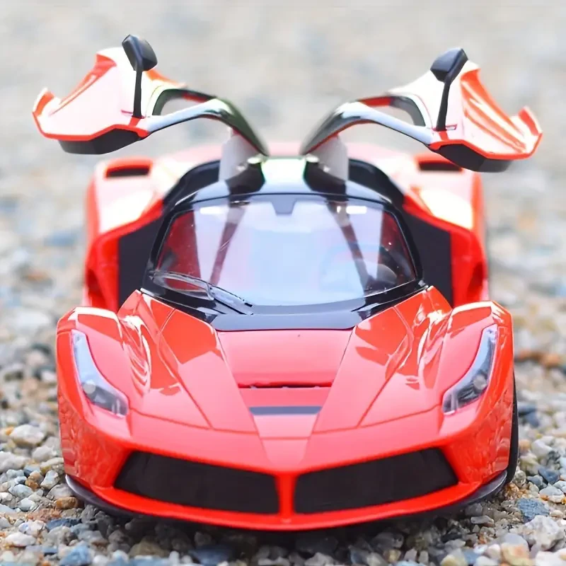 Electric RC Car with Opening Doors Remote Control Vehicle Toy
