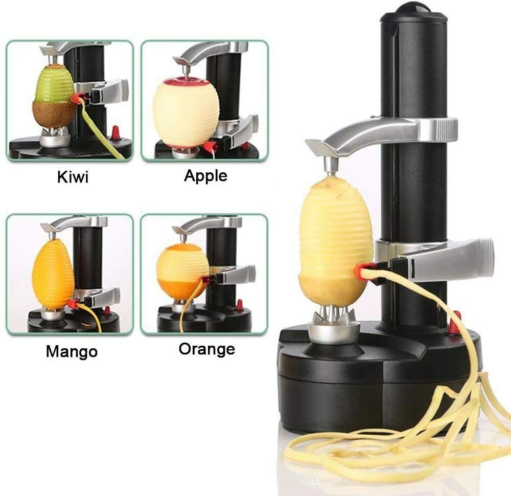Multifunction Electric Peeler  Automatic Stainless Steel Vegetable & Fruit Peeler