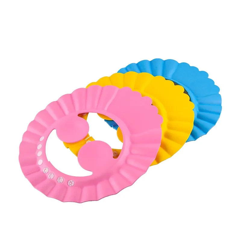 Shower Cap Kids Baby Ear Protection Bath Cap Shampoo Cap