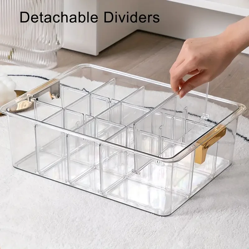 Under Shelf Drawer Pull Out Organiser-15 Grids