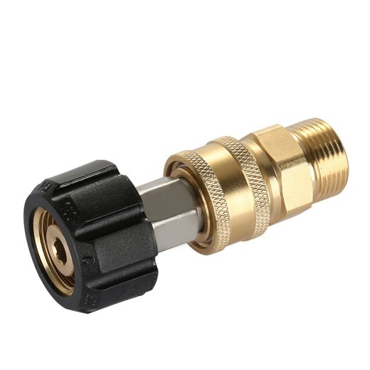 Washing Machine Accessories High Pressure Water Gun Adapter M22-14 Live Connection 38 Fast Pure Copper
