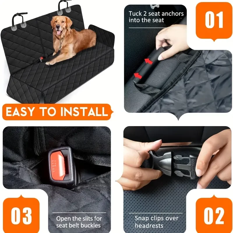 Ultimate Pet Car Seat Protector  Waterproof & Durable
