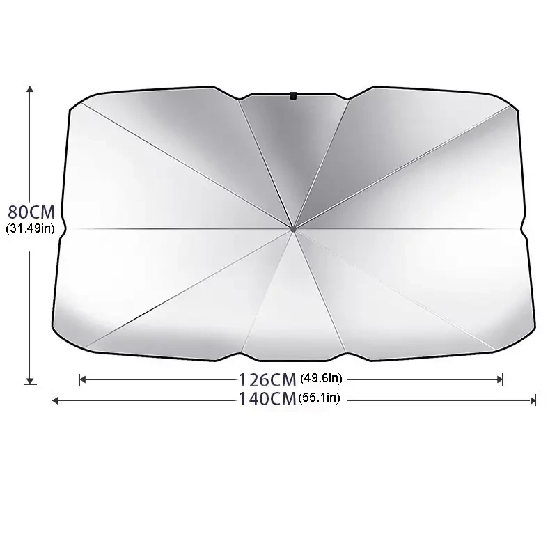 Protect Your Car From The Sun With This Portable