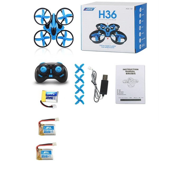 Remote Control Mini Quadcopter With Protective Ring Remote Control Drone Anti-Fall Remote Control Aircraft Children's Toy