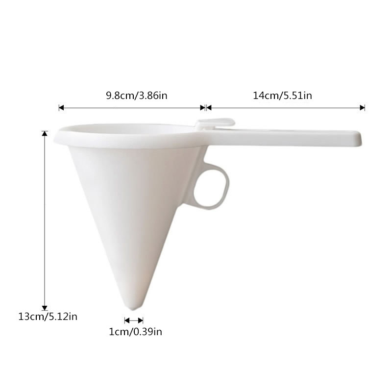 Adjustable Hand-Held Baking Funnel