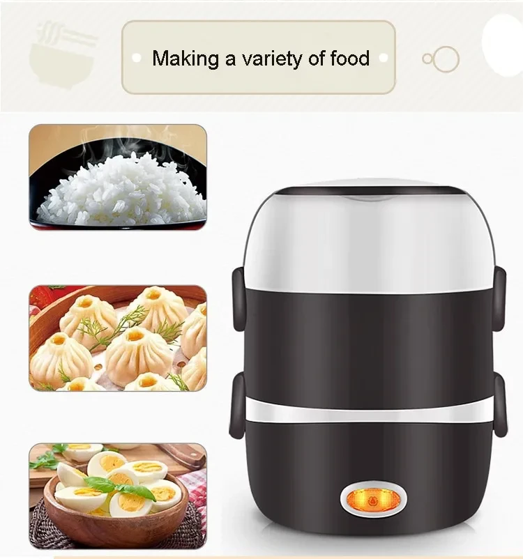 3pcs Multi-functional lunch box