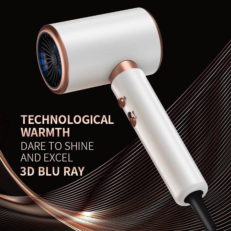 High-Speed Electric Hair Dryer  Low Noise, Constant Temperature, Quick-Drying