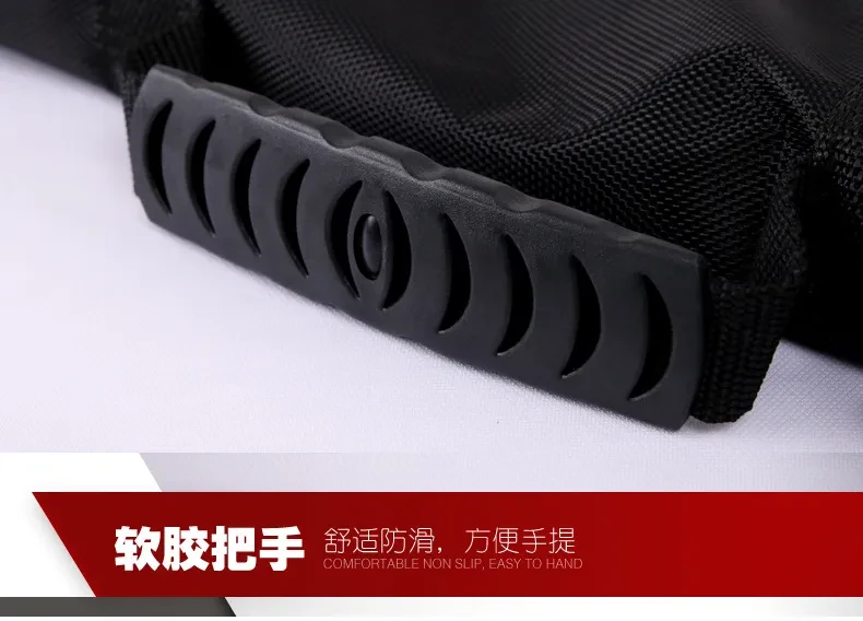 Foldable Golf Gun Bag Lightweight Can Hold 3 Clubs Golf Carry Pack Soft Rubber Handle Golf Stand Carry Bag For Men And Women