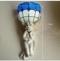 Wall Lamp European Angel Creative Retro Living Room