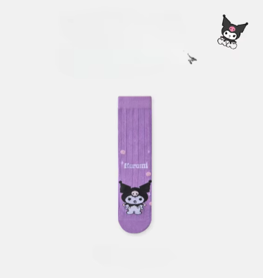 Kawaii Sanrio Kuromi Girls Long Socks