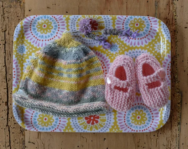 Baby Hand Knitted booties  | Handmade