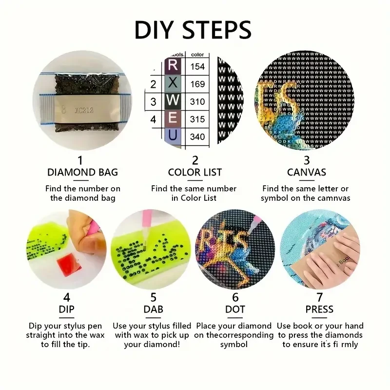 5D DIY Diamond Painting Kit - Forest Animals Deer Scenery