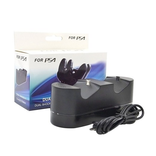 Playstation 4 Charger Kit Dual Usb Charging Dock Station Stand For Ps4 Controller