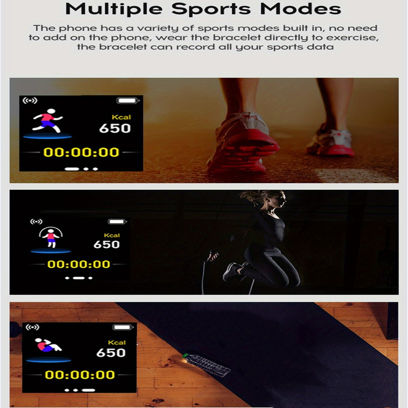 Smart Watch for Women & Men  Bluetooth Fitness Tracker with Music, Sleep Monitor & Sport Features