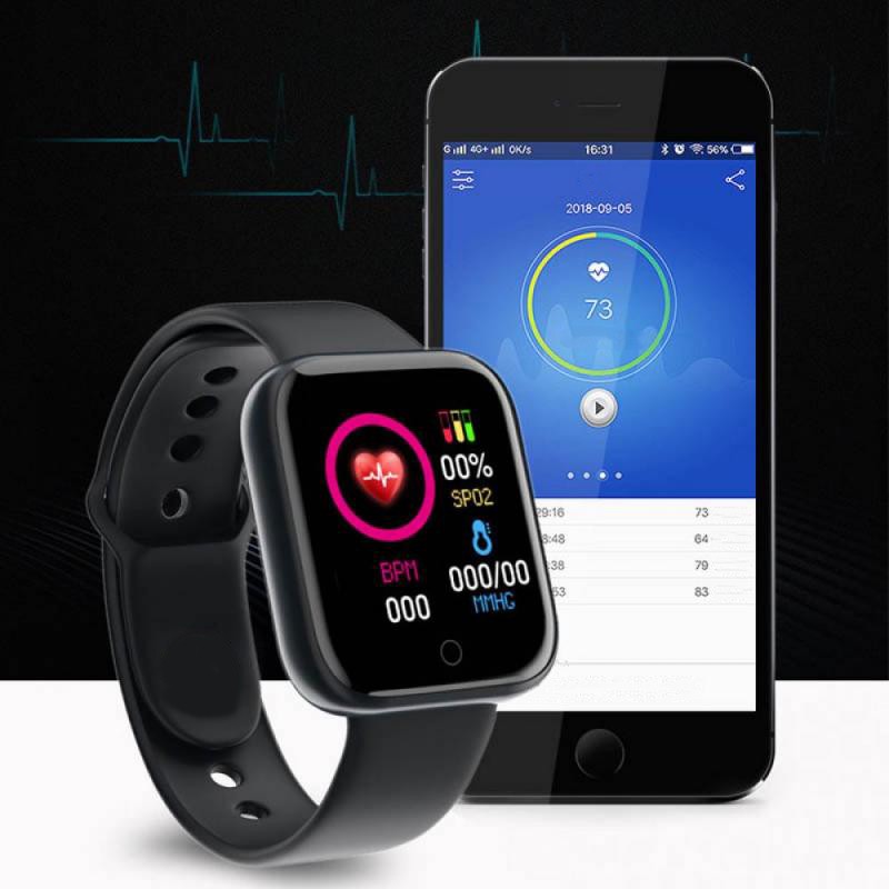 Smart Watch for Women & Men  Bluetooth Fitness Tracker with Music, Sleep Monitor & Sport Features