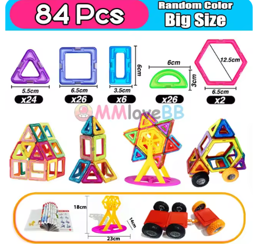Magnets Toys for Kids Big Size Plus