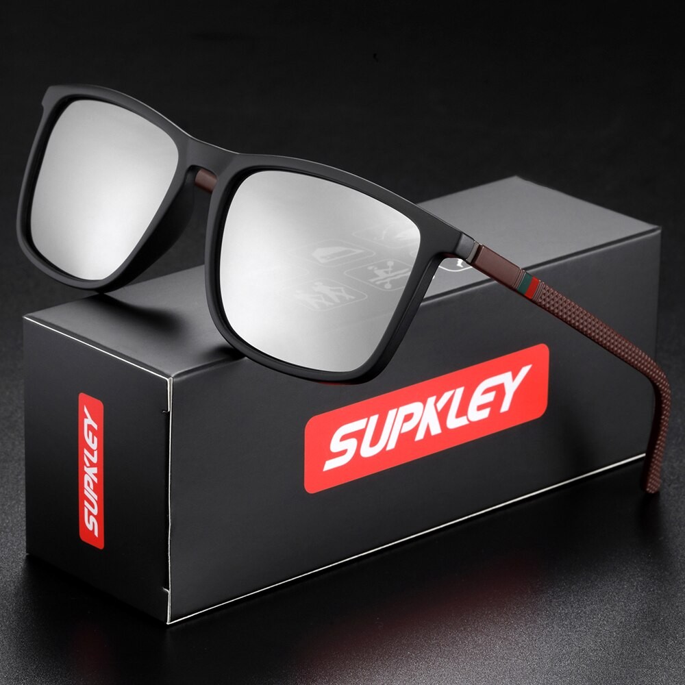 SUPKLEY Polarized Sports Sunglasses for Men