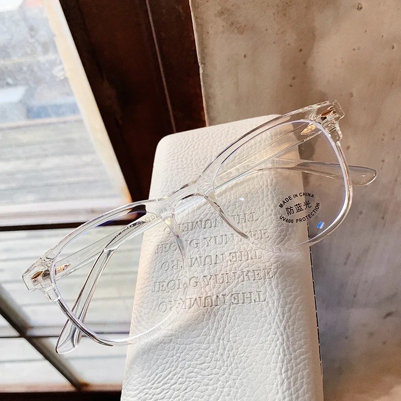 Anti Blue Light Myopia Glasses  Ultralight Transparent Nearsight Glasses