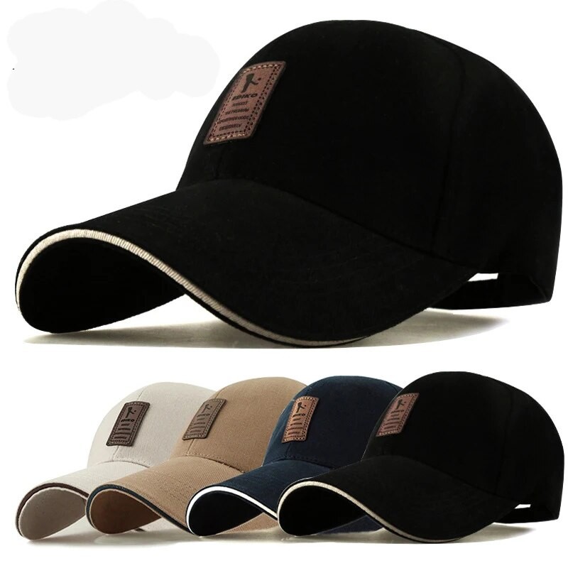 Unisex Cotton Baseball Cap Korean Style All-Season Sun Hat
