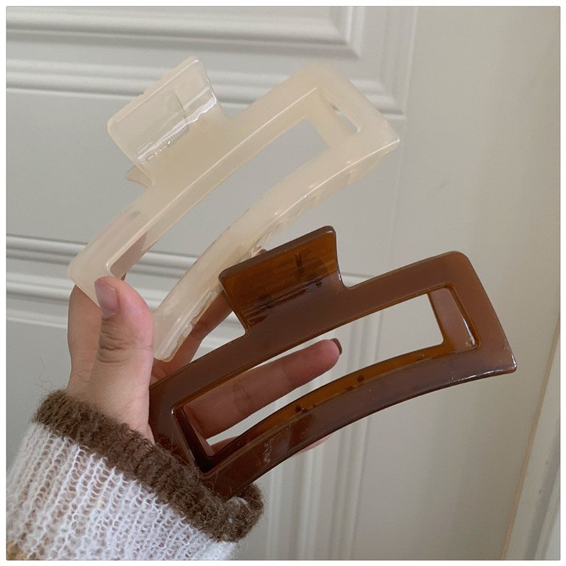 13cm Oversized Hair Clip  Simple & Versatile Hair Accessory for Girls