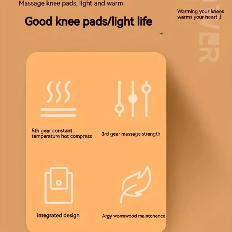 3-In-1 Heated Knee, Elbow, and Shoulder Brace - Adjustable Heating Modes