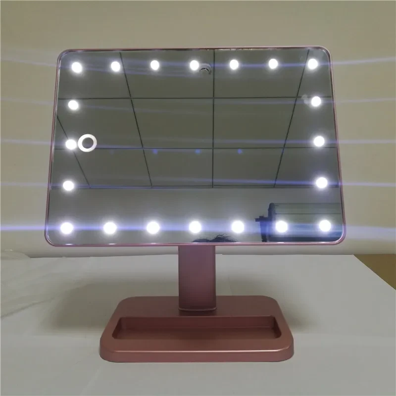 Touch Screen Makeup Mirror With 20 LED Light
