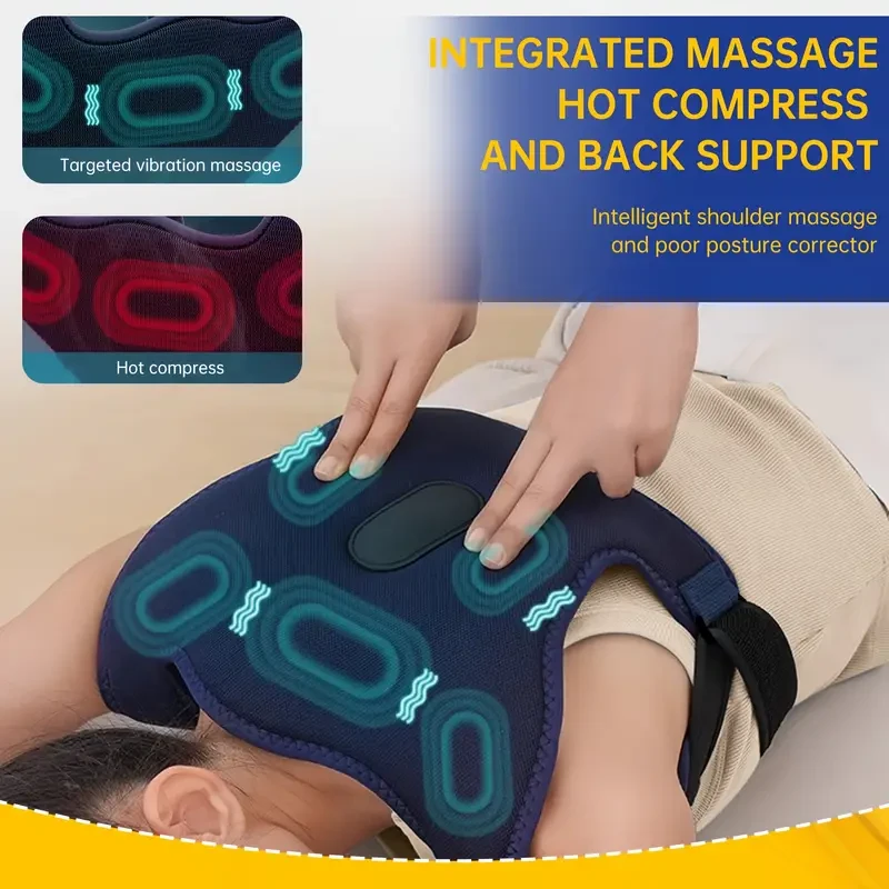 Multi-Functional Heating Back and Shoulder Massager - Posture Corrector