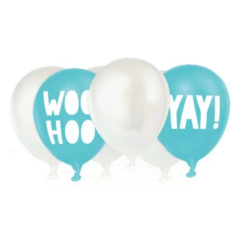 Balloons - Shimmering Party Iridescent 12"/30cm Latex Pack of (6)