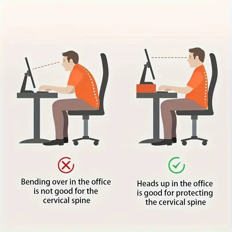 Monitor Stand Riser, Elevated Wooden Computer Monitor Stand With Storage And Keyboard Organizer - Desk Organizer For Home Office And Dorm