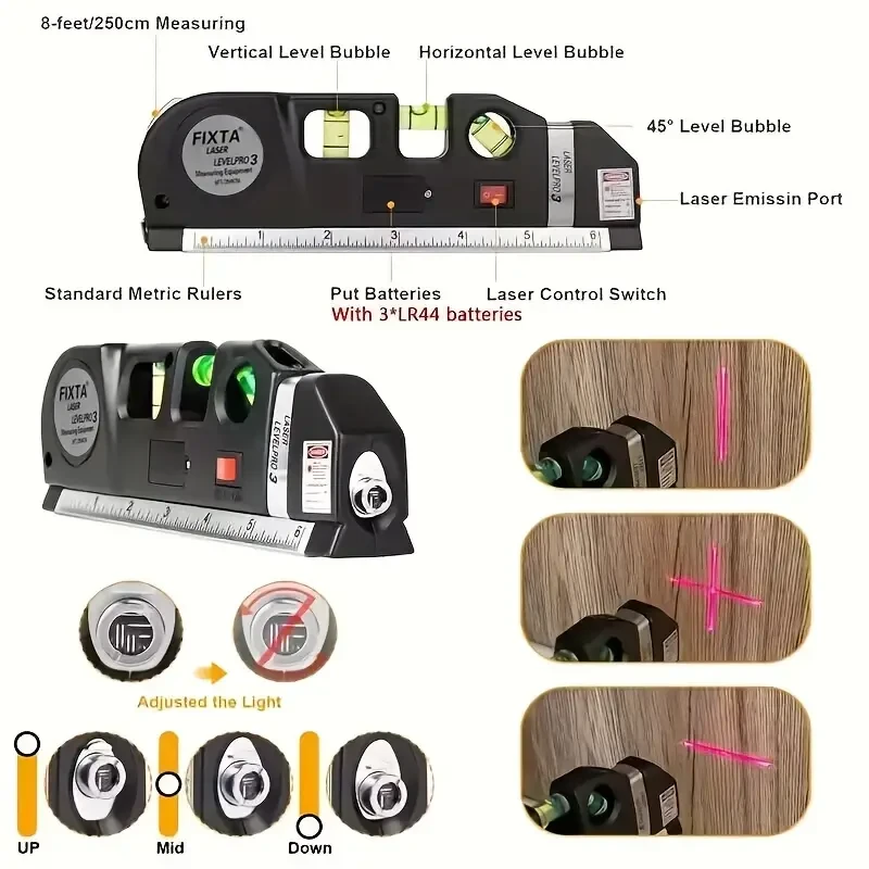 Get Precise Results with This Multi-Purpose Laser Level for Accurate Project Measurements!