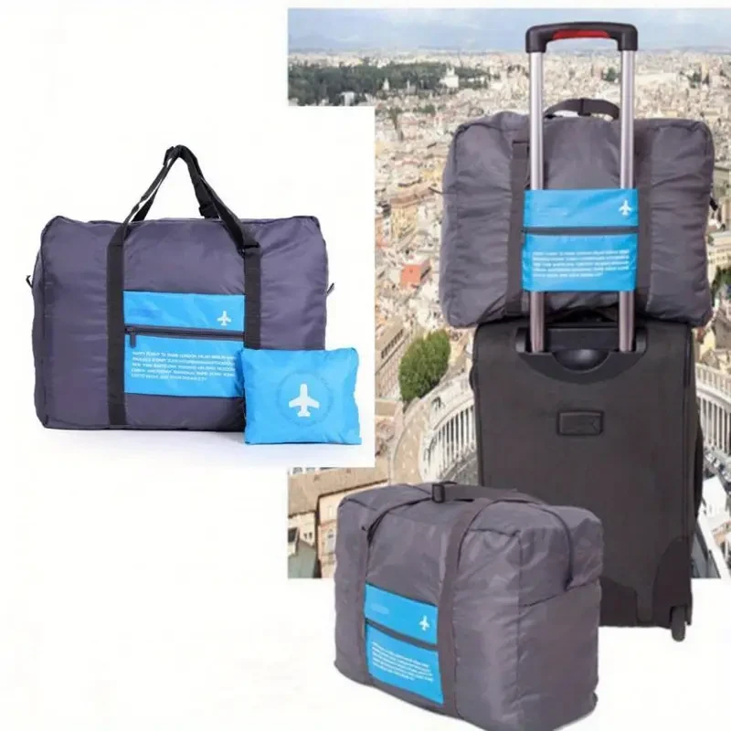 32l Foldable Travel Storage Luggage Hand Shoulder Duffle Bag