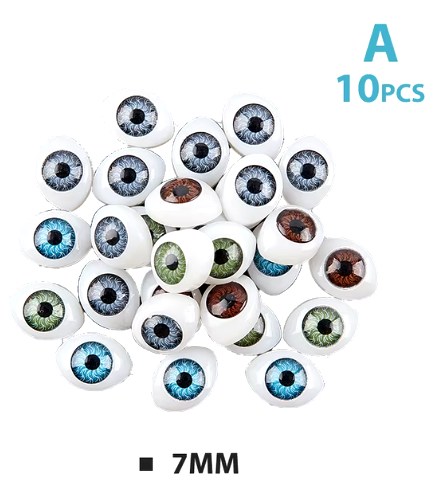 10pcs Plastic Doll Safety Eyes