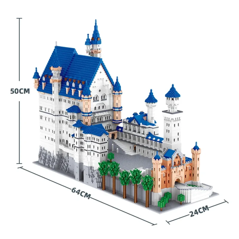 LZ8020 Miniature Diamond Particles New Swan Building Block Toys