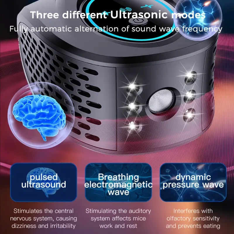 Ultrasonic Pest Repeller - Indoor Plug-In Mouse