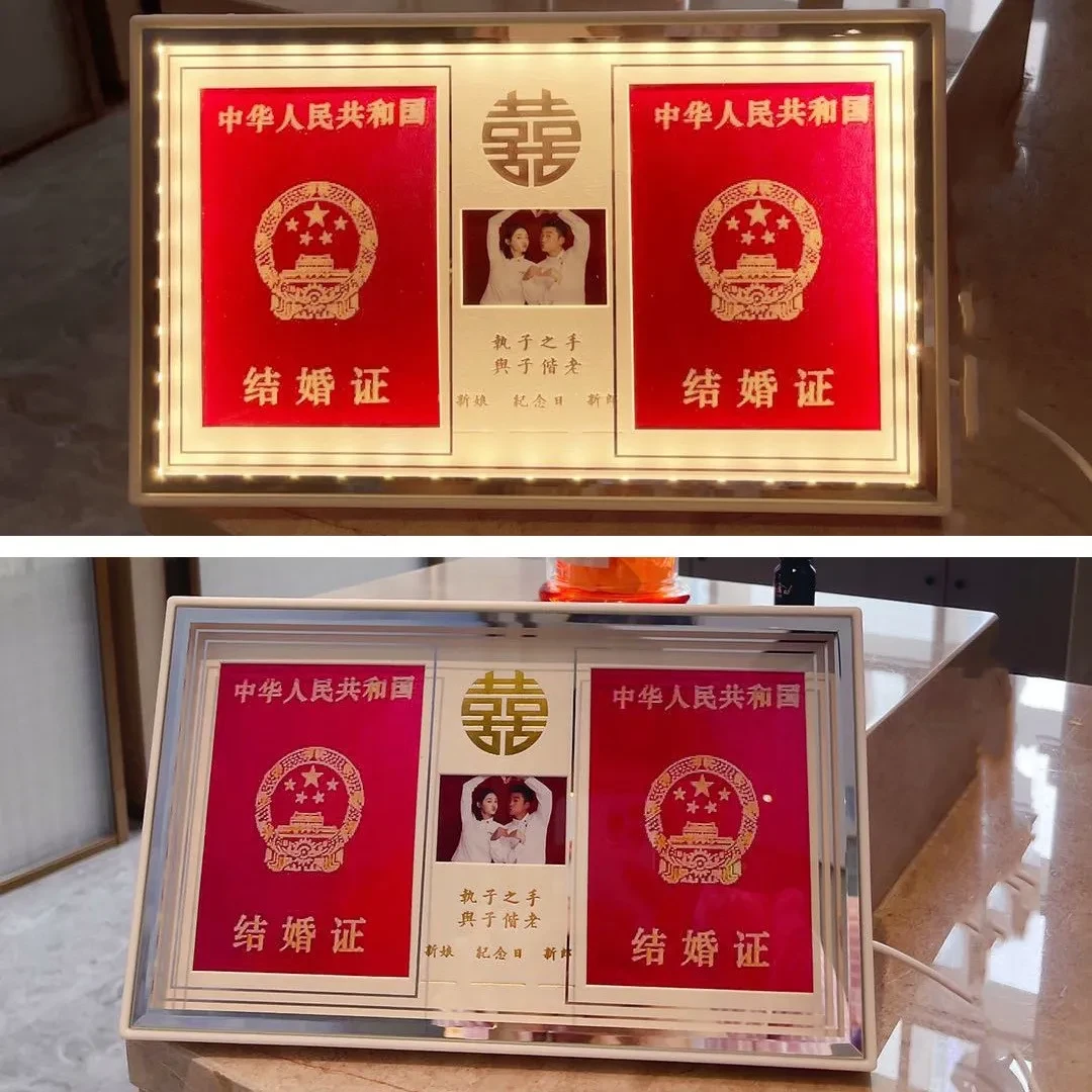 Wedding Photo Frame Memorial For Licensed Couples