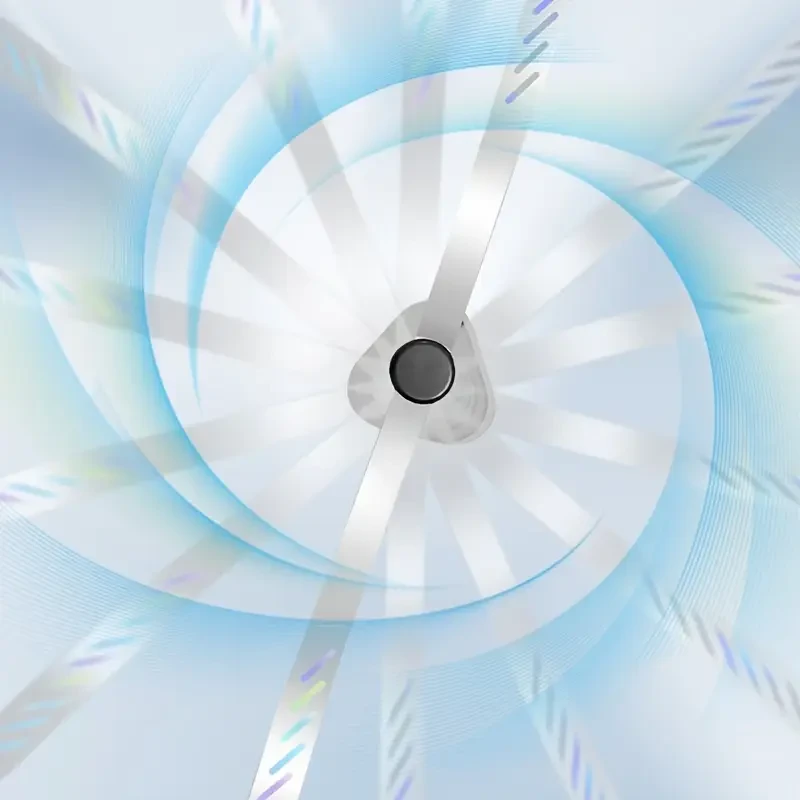 Battery-Powered Portable Fly Repellent Fan Ideal for Indoor and Outdoor Use