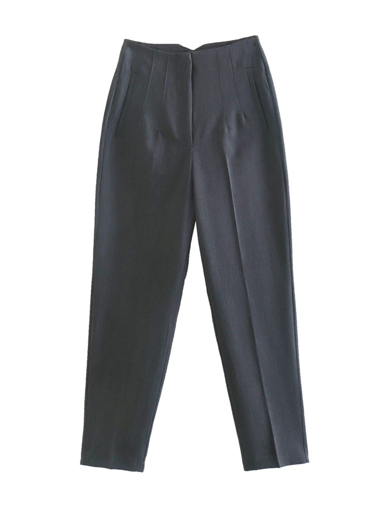 Women's Chic High-Waist Office Pants
