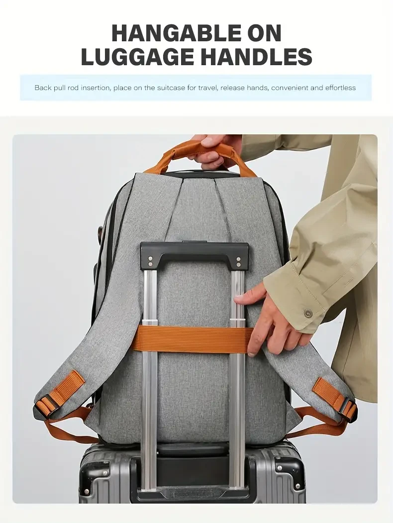 Large Capacity Backpack, Multifunctional Computer Bag, Business Backpack