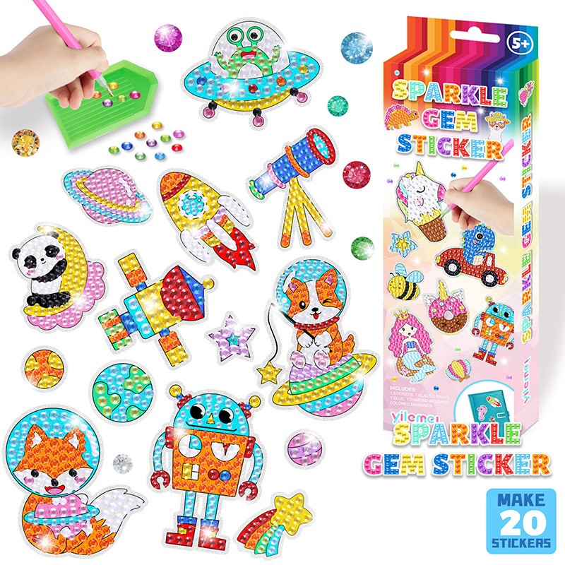 Christmas Painting Sticker Kit