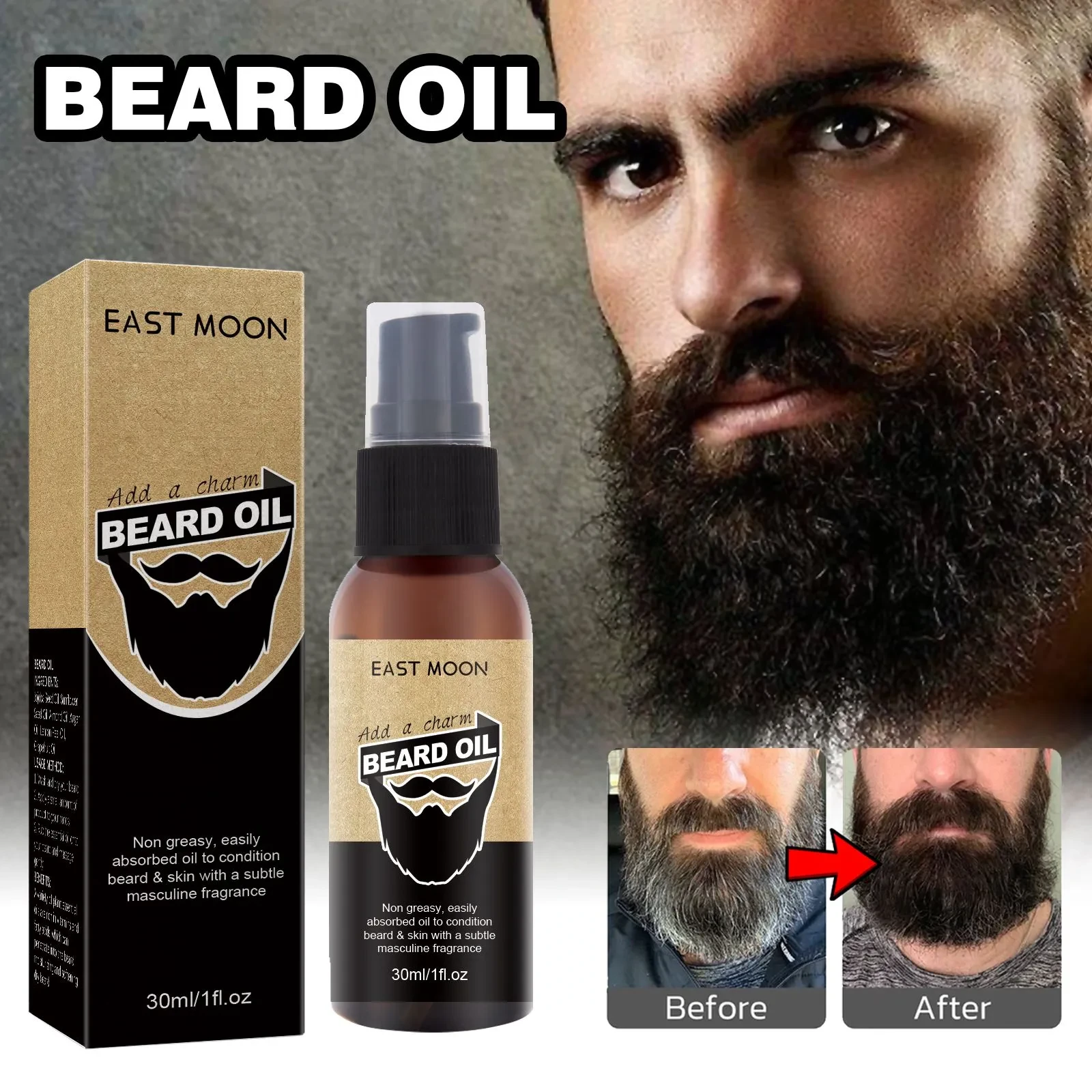 East Moon Beard Care Oil