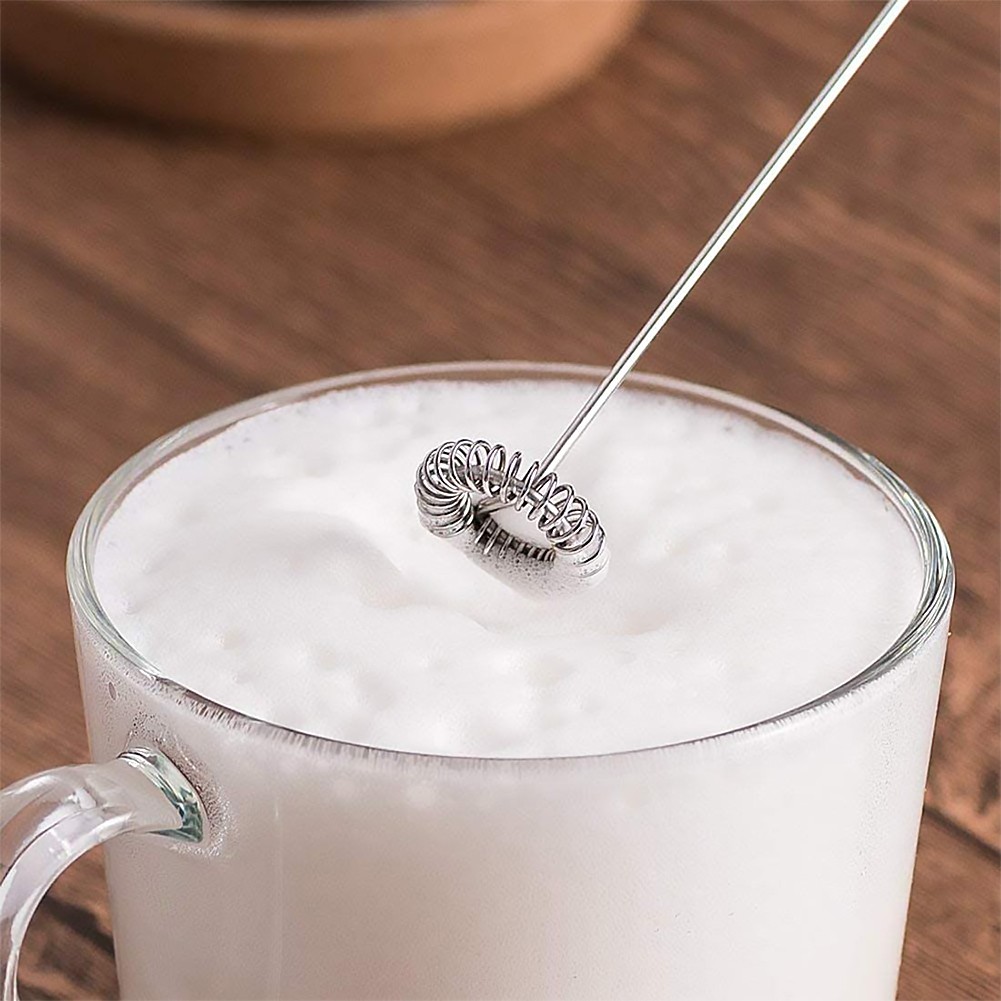 Electric Egg Beater - Coffee Milk Drink Whisk Mixer Foamer Handheld Stirrer