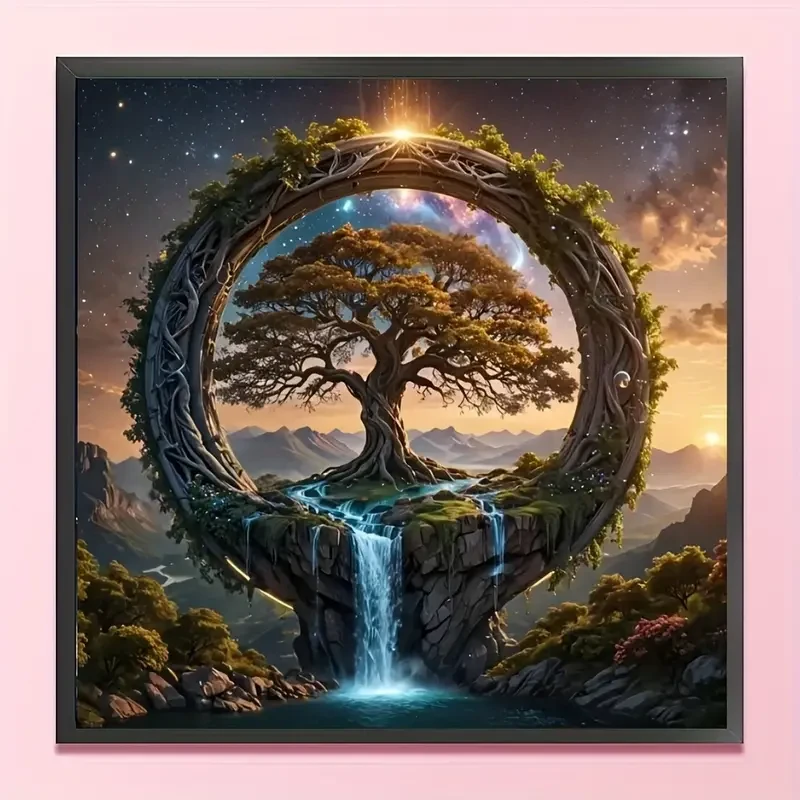 1pc Magical Tree of Life Diamond Painting Kit