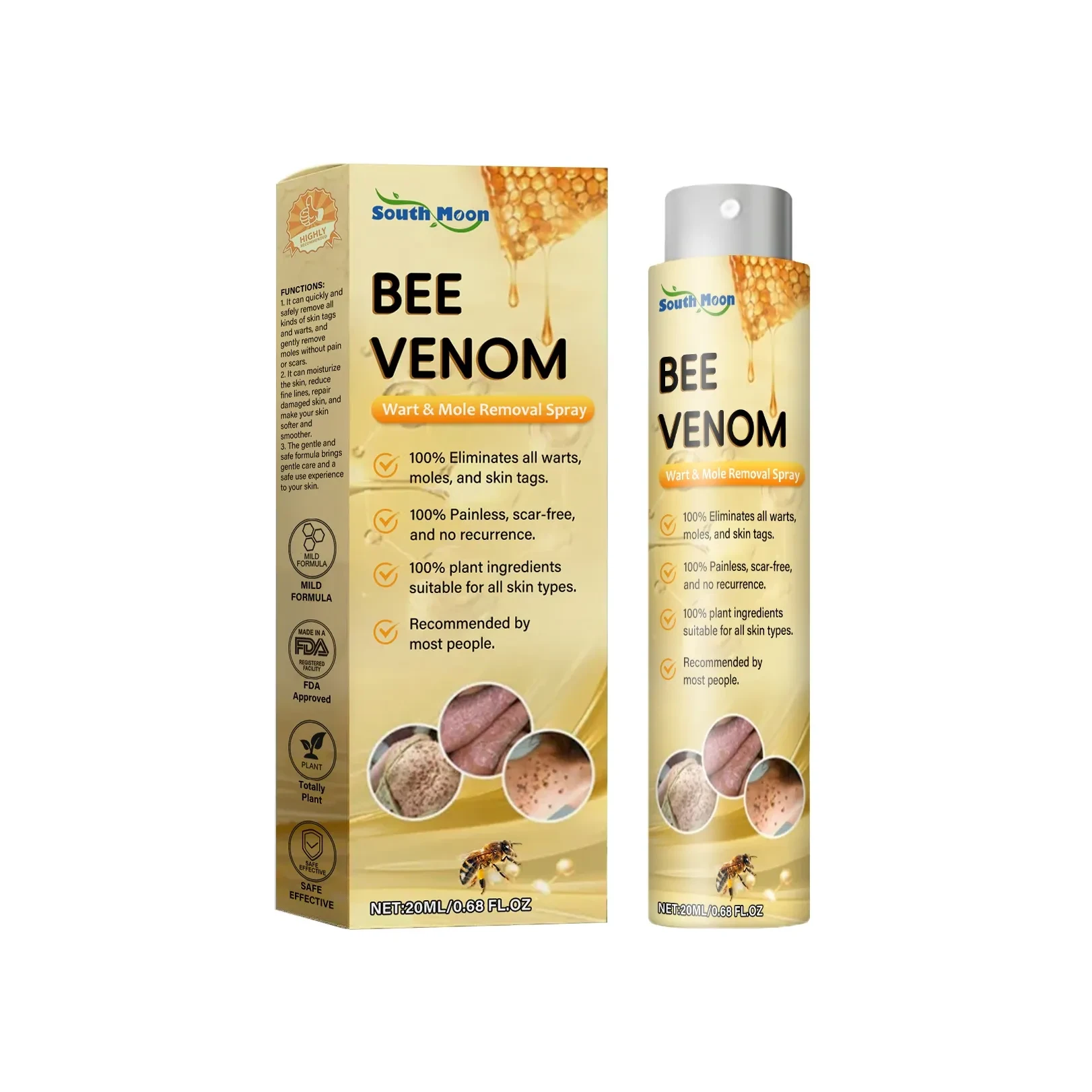 Glycerin Wart Removal Care Spray
