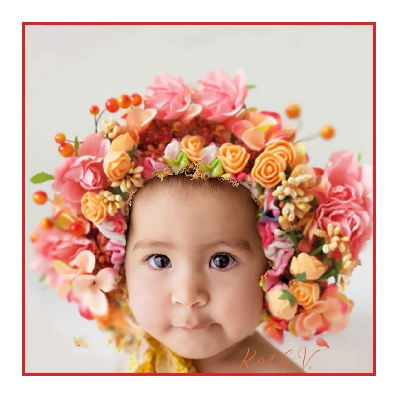 Children's Hair Accessories Baby Girl Hairband Photo Photo Head Flower