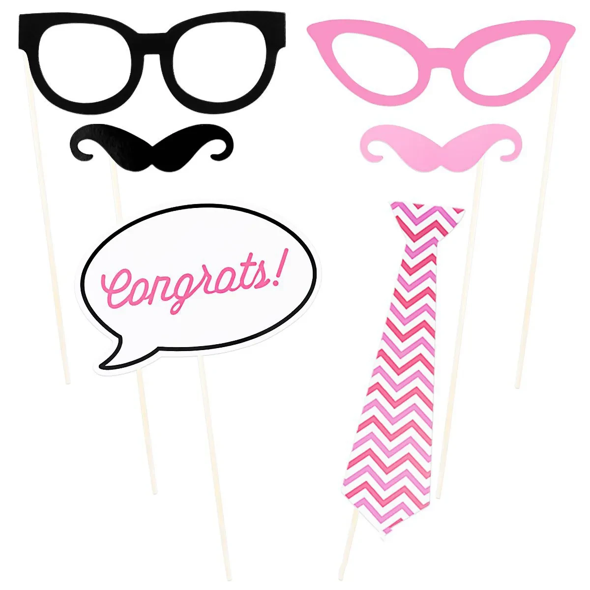 Baby party photo props