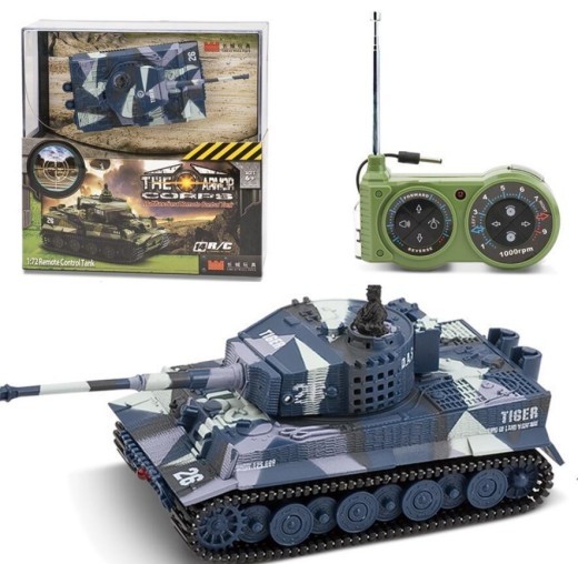 Remote Control Mini Tank Tiger Military Model