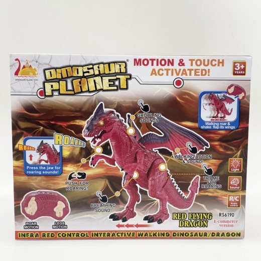 Remote Control Spray Western Fire Dragon Ice Dragon Touch RC Tyrannosaurus
