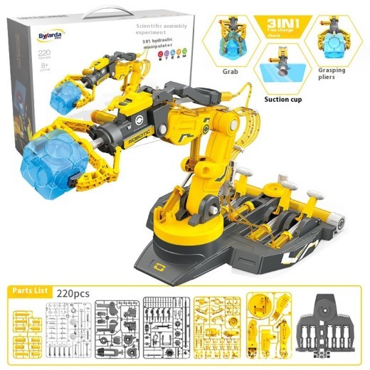 Hydraulic Mechanical Arm Scientific Small Experiment Set Toy
